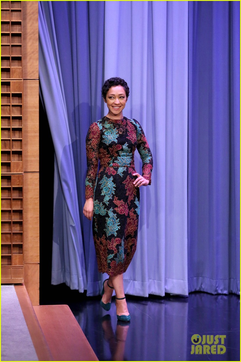 Ruth Negga Gets Distracted By Jimmy Fallon's Summer 'Stache On 'The Tonight Show'!