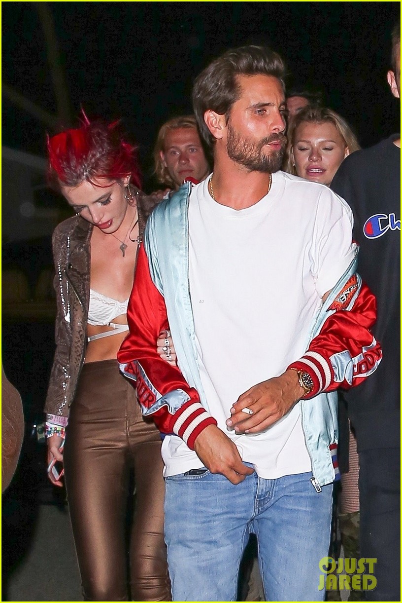 Bella Thorne & Scott Disick Hold Hands After Night at the Club
