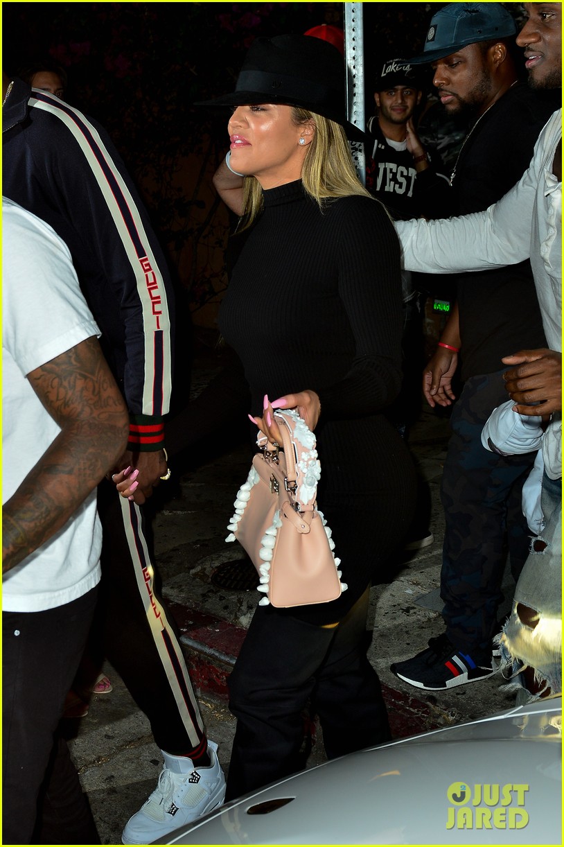 Khloe Kardashian & Boyfriend Tristan Thompson Enjoy Date Night at The Nice Guy