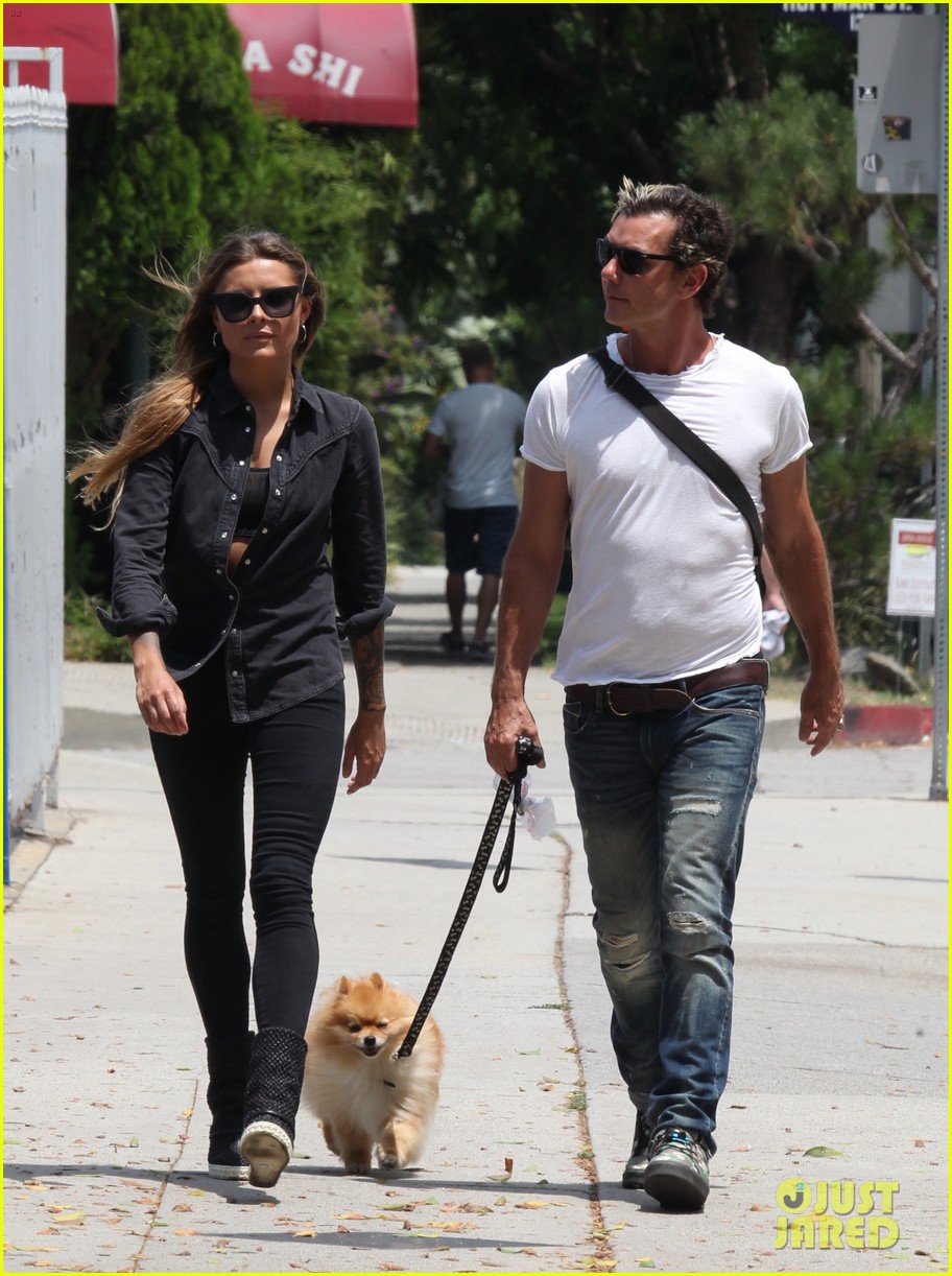 Gavin Rossdale & Sophia Thomalla Step Out in Studio City