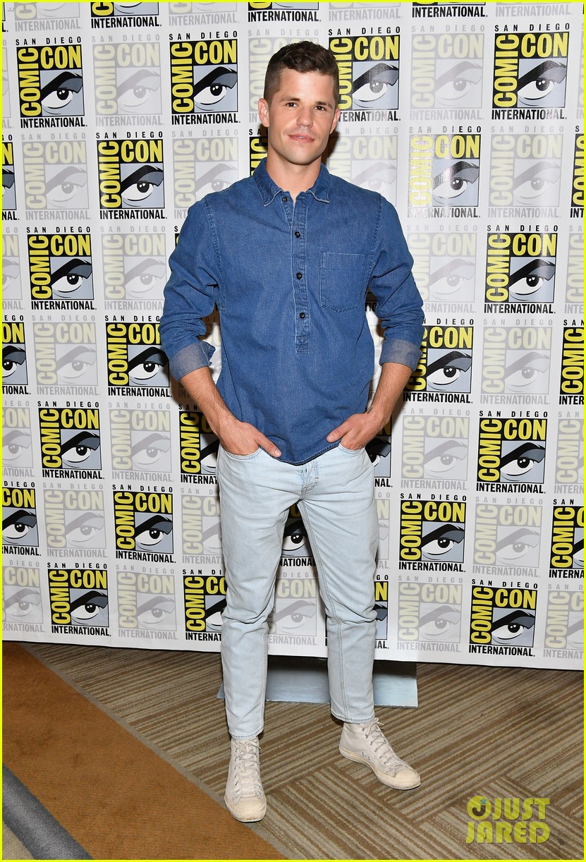 Tyler Posey Jumps Over Cody Christian at 'Teen Wolf' Comic-Con Photo Call!
