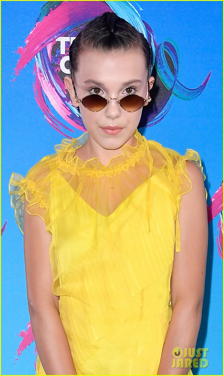 millie bobby brown yellow dress Her Fashion Line is Unforgettable: Millie Bobby Brown
