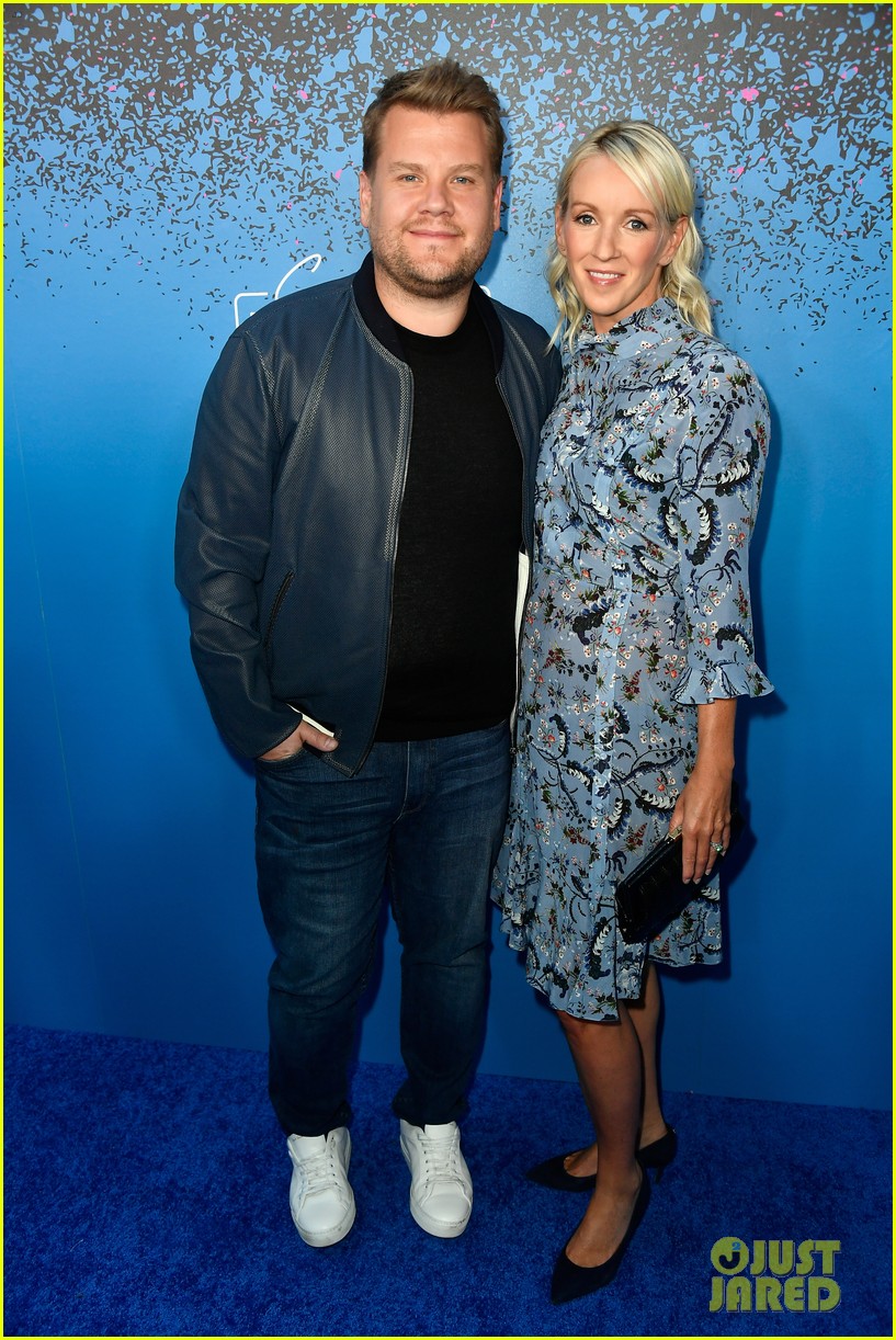 James Corden Celebrates Launch of 'Carpool Karaoke: The Series' with Wife Julia Carey!