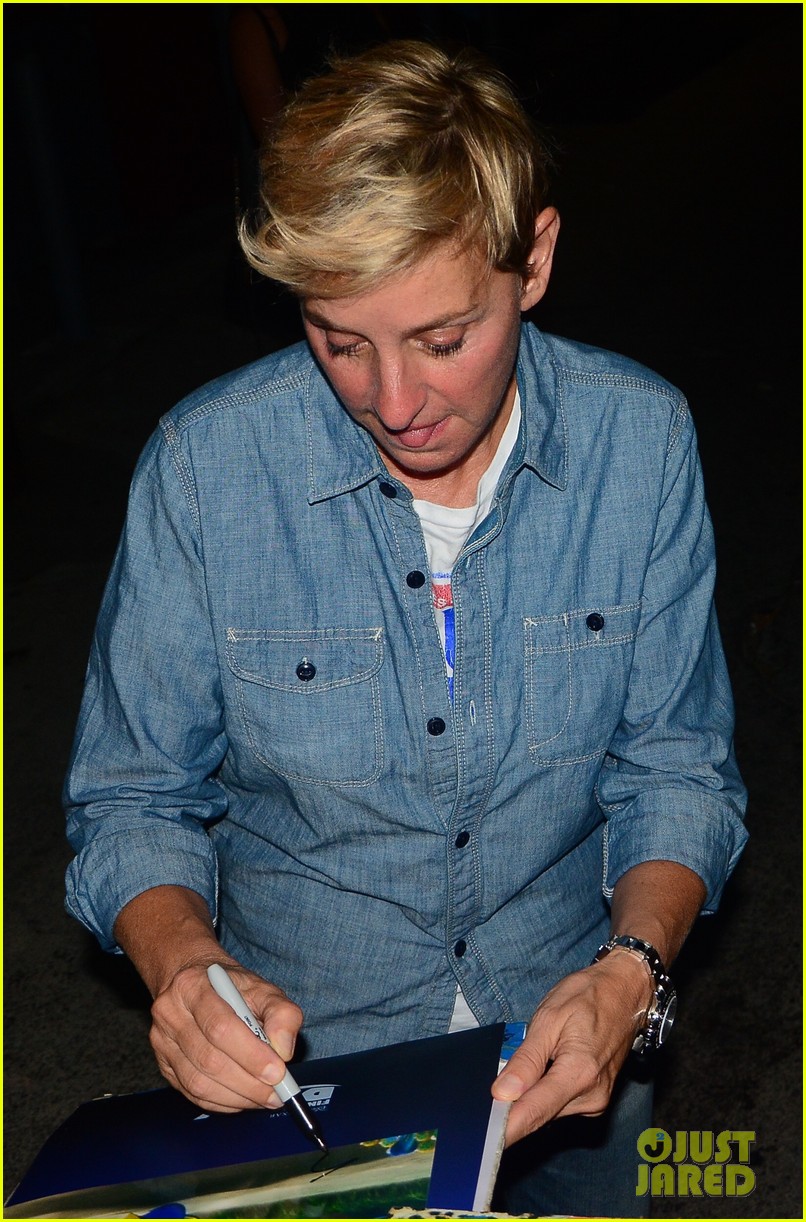Ellen DeGeneres & Portia de Rossi Hit the Club for Ellen's Comedy Show!