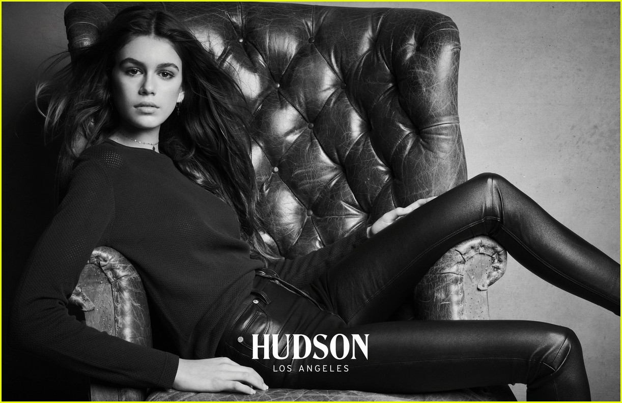 Kaia Gerber & Gabriel-Kane Day-Lewis Star in 'Hudson Jeans' Campaign!