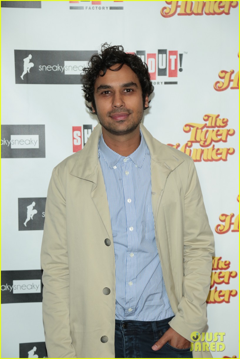 Joel McHale Supports Pal Danny Pudi at 'Tiger Hunter' Premiere