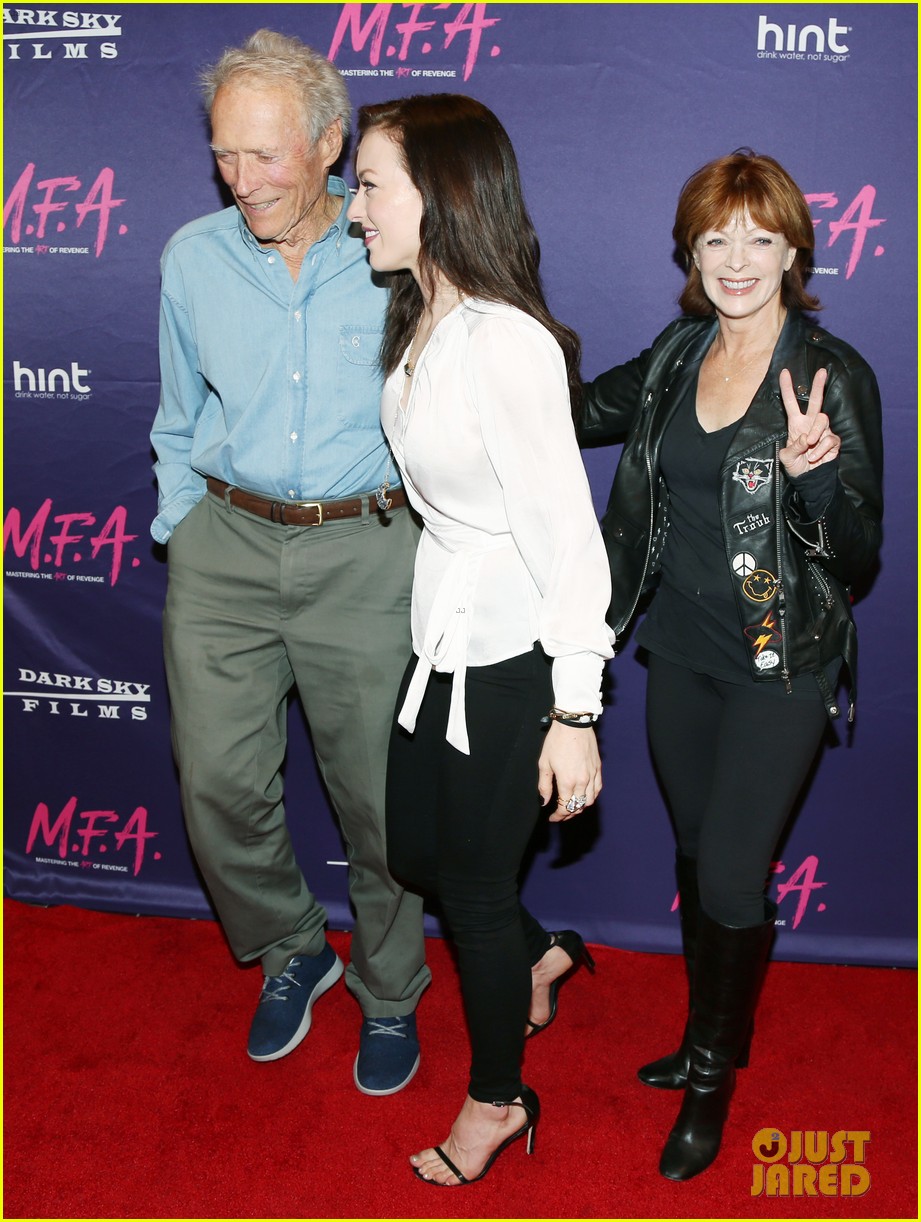 Francesca Eastwood Gets Support from Father Clint at 'M.F.A.' Premiere - Watch Trailer!