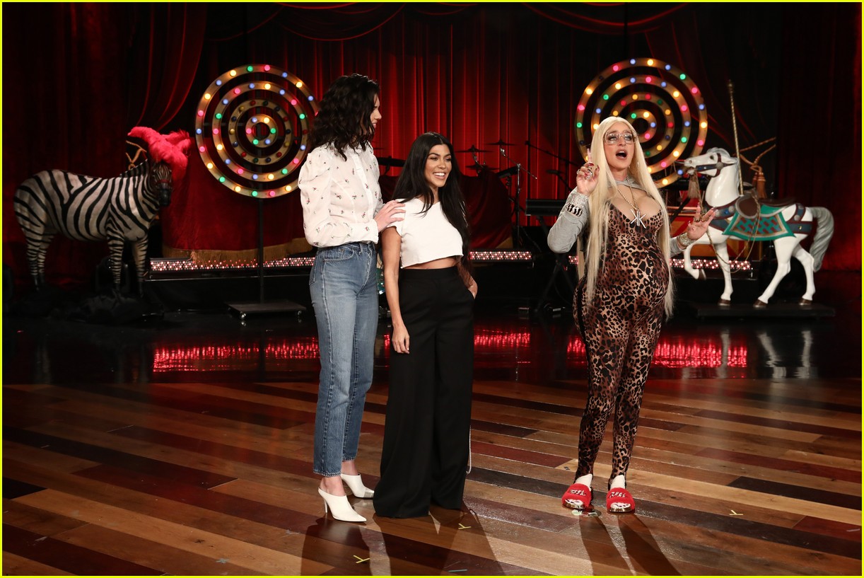 Kourtney Kardashian & Kendall Jenner Shoot Down Karla Kardashian's Pregnancy Rumors - Watch Now!