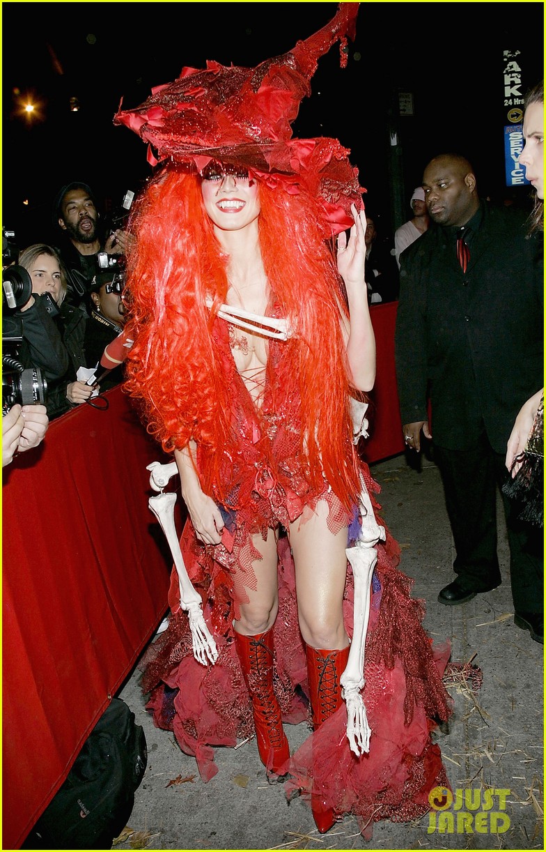 Just Jared's 31 Days of Halloween: Heidi Klum's Halloween Costumes Through the Years!