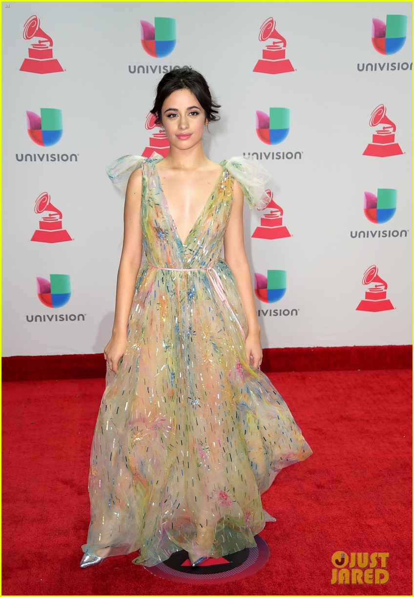 Camila Cabello & Sofia Carson Have Real-Life Princess Moments at Latin Grammy Awards 2017
