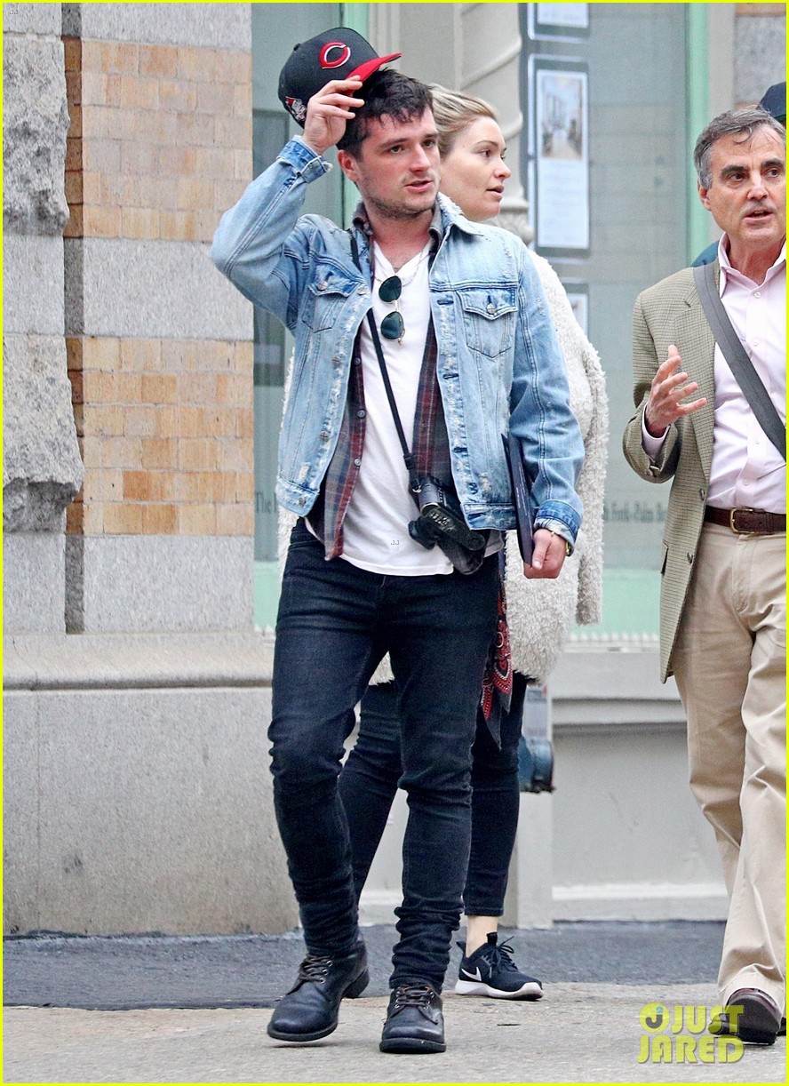 Josh Hutcherson Goes Apartment Hunting in NYC
