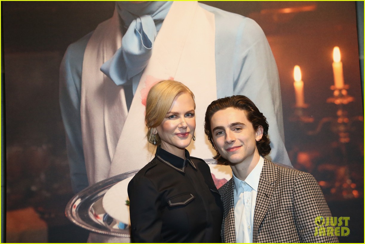 Nicole Kidman & Timothee Chalamet Get Together to Celebrate Their Great Performances!