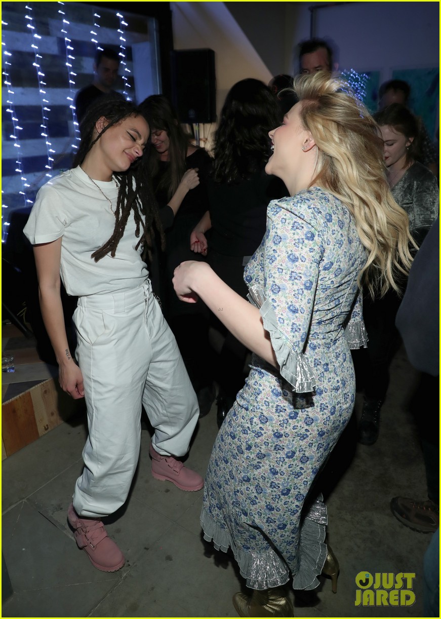 Chloe Moretz & Sasha Lane Dance It Out at Sundance 2018 Premiere Party!