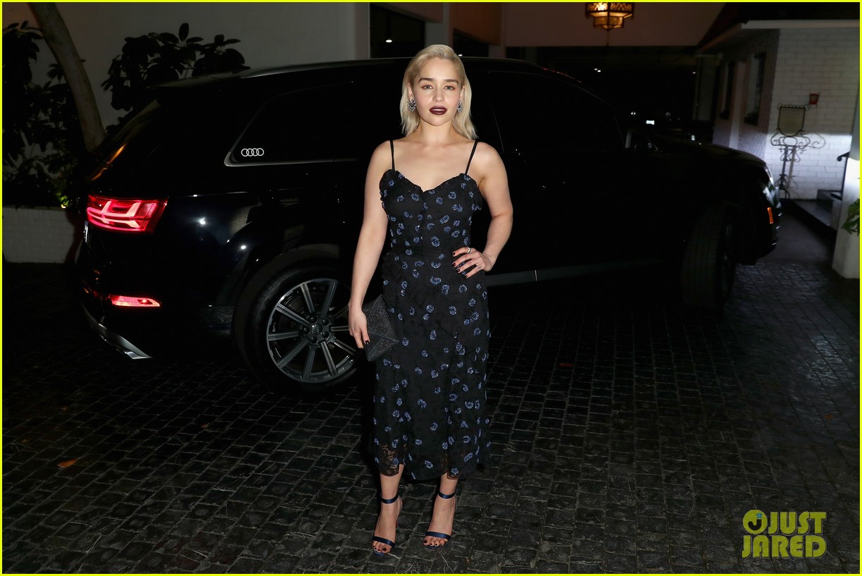 Emilia Clarke's Meeting with James Franco Looks Far from a Disaster at 'W Magazine' Event!