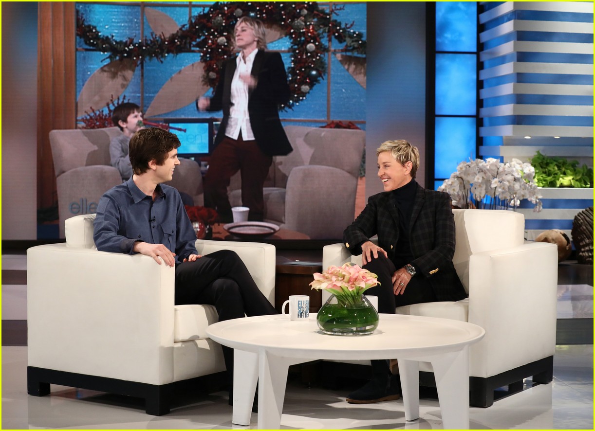 Freddie Highmore Revisits His Adorable Appearance on Ellen DeGeneres at Age 12 - Watch!