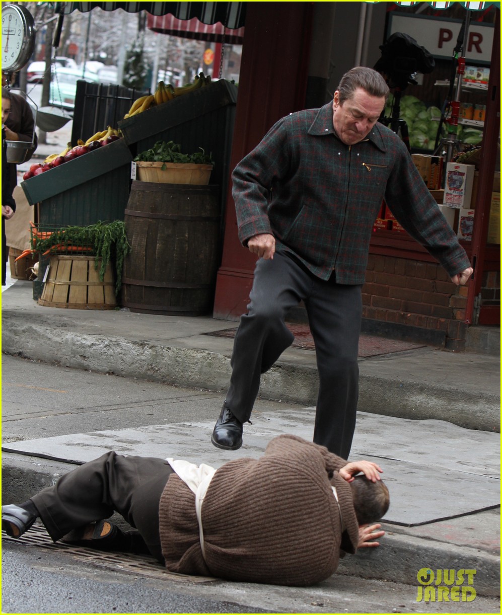 Robert De Niro Films Intense Fight Scene, Kicks a Man to the Ground for 'The Irishman'
