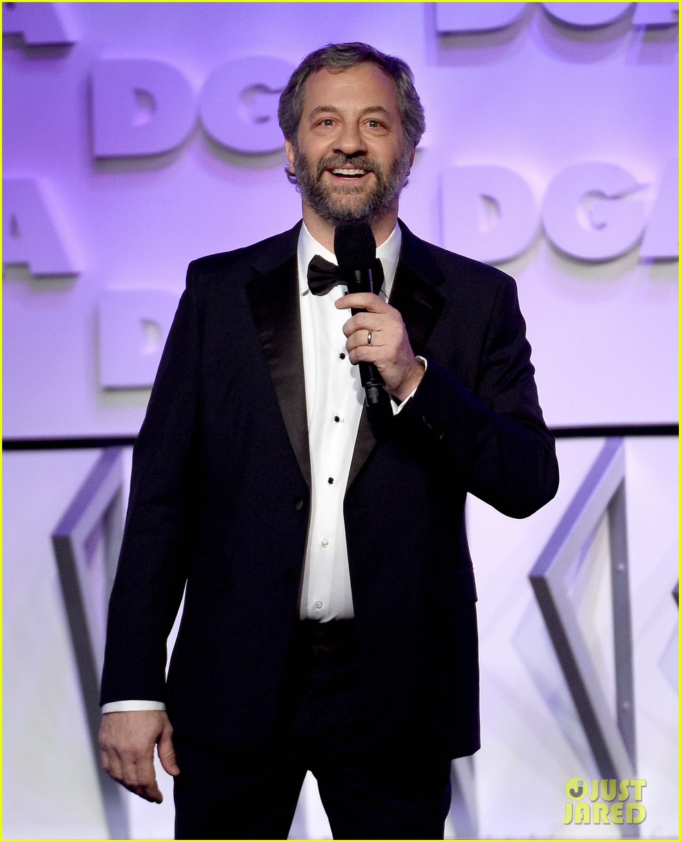 Judd Apatow & Leslie Mann Couple Up for DGA Awards 2018