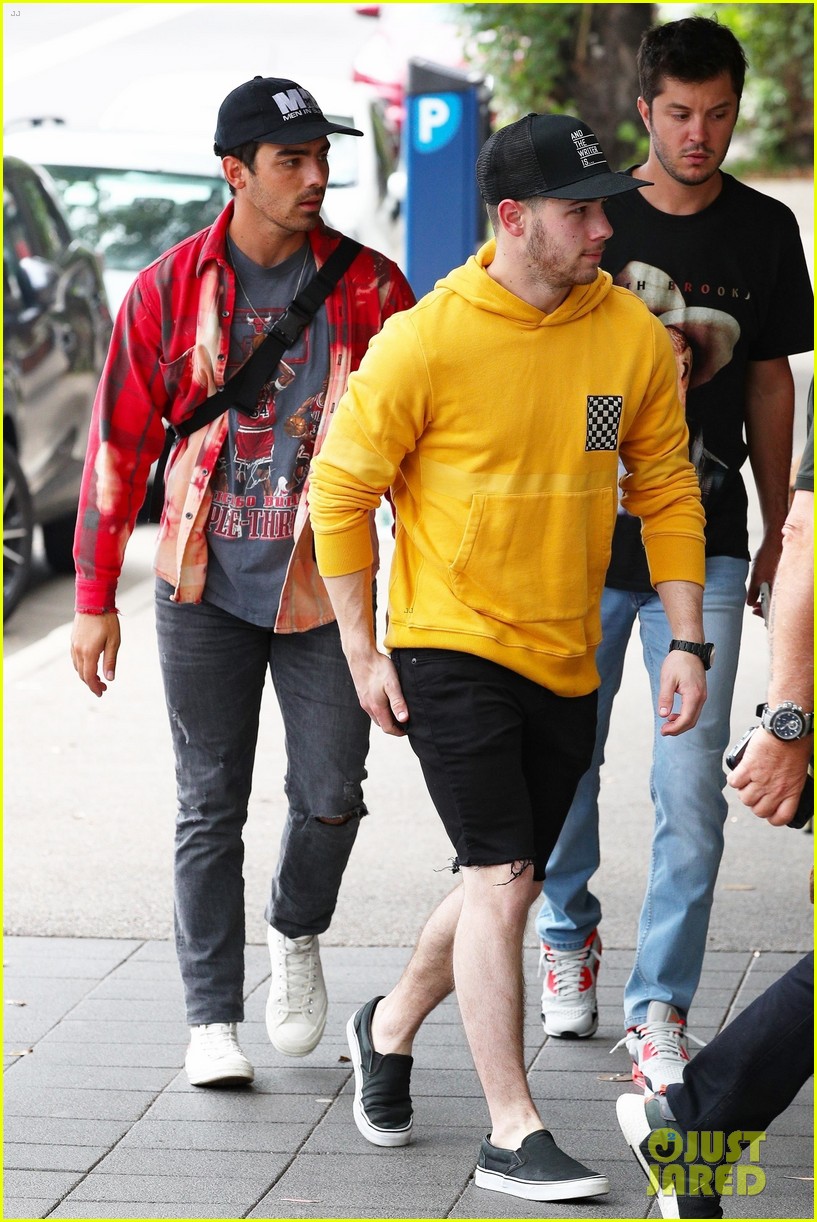 Nick Jonas Meets Up With Brother Joe in Australia - See Pics!