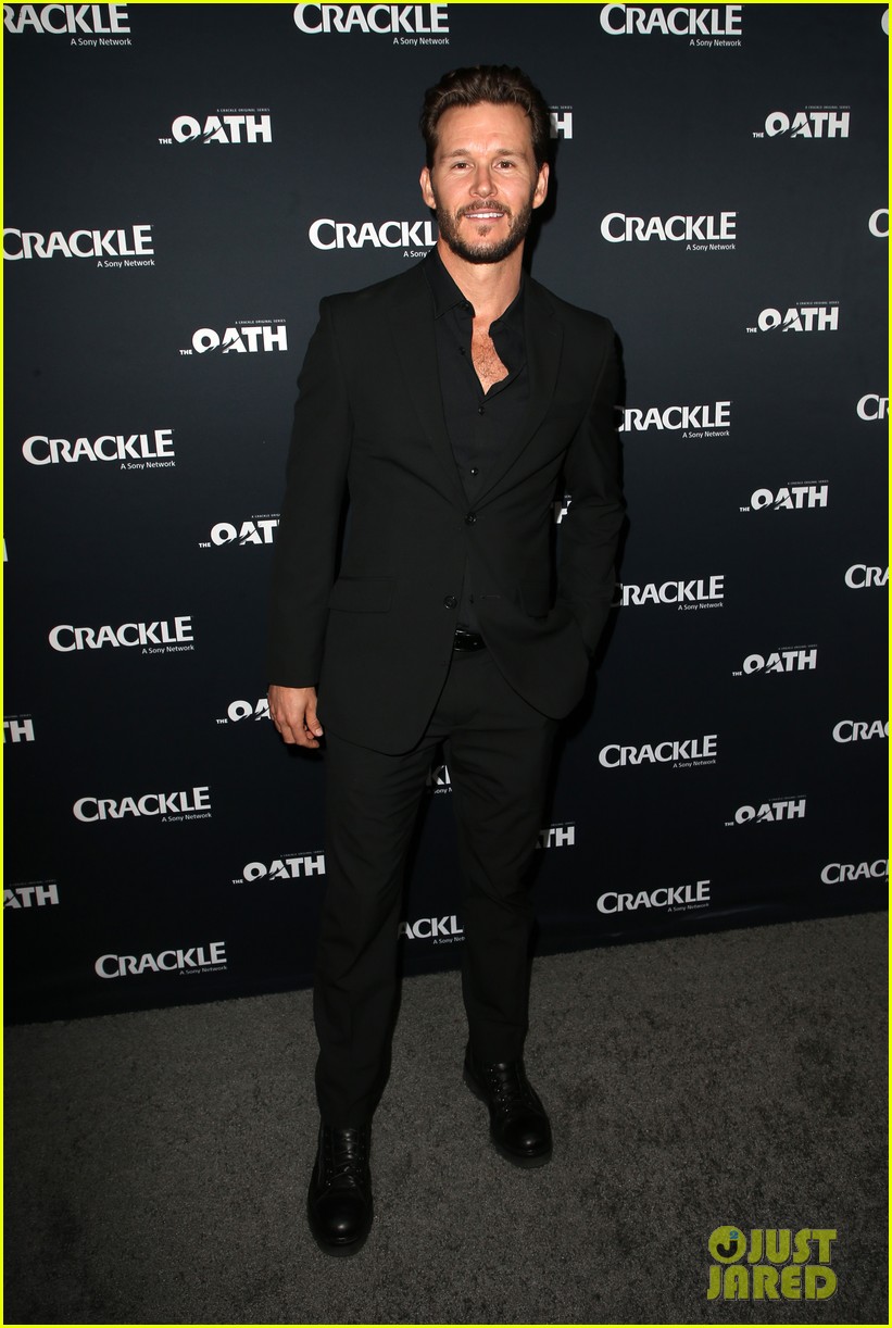 50 Cent Supports Ryan Kwanten & 'The Oath' Cast at L.A. Premiere - Watch Trailer!