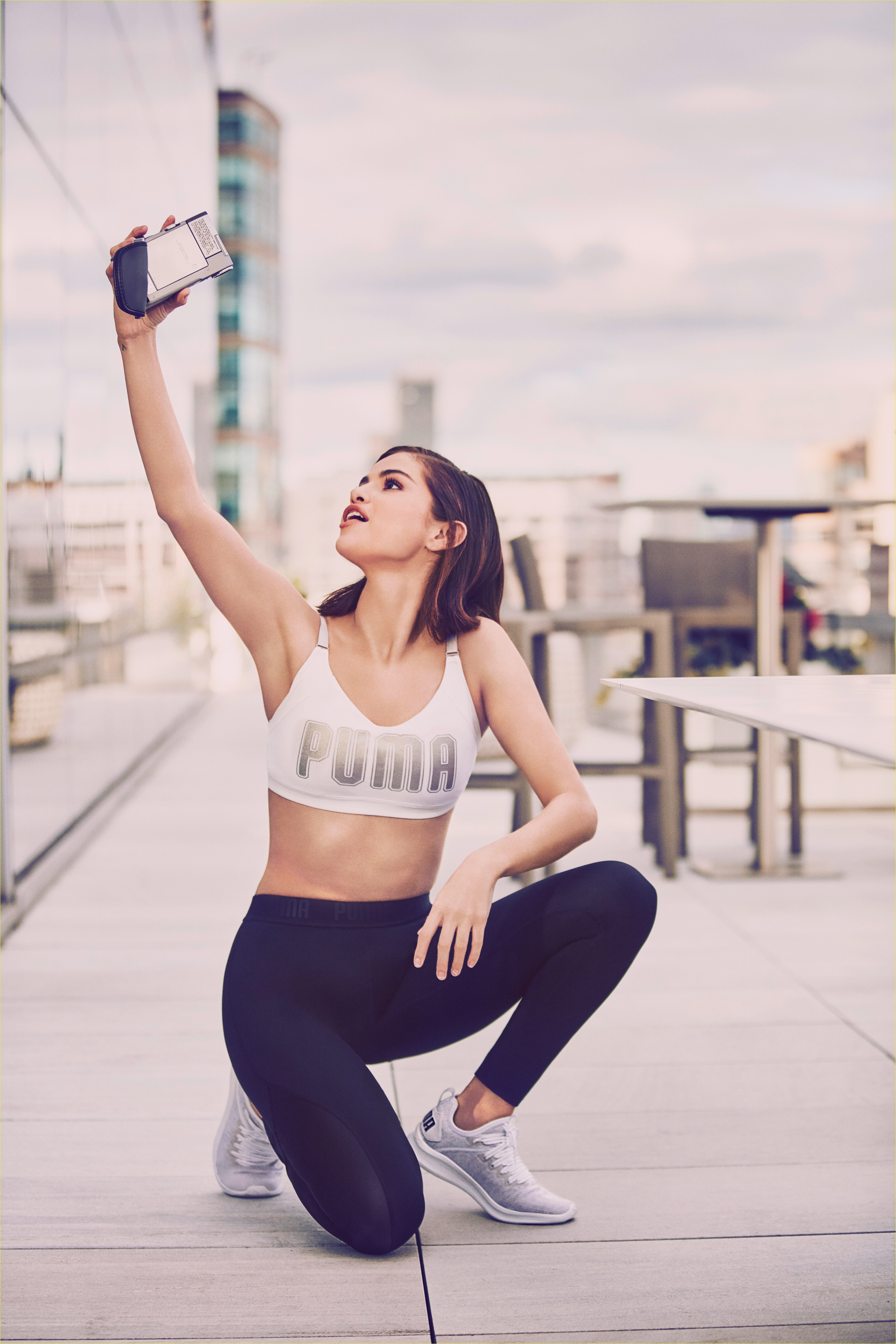 Selena Gomez Bares Her Toned Midriff in New Puma Campaign! | Just
