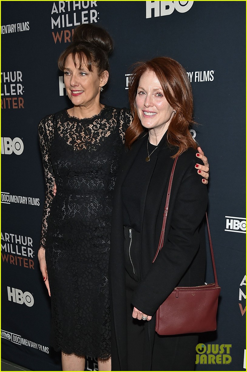 Julianne Moore & Bart Freundlich Join Susan Sarandon at 'Arthur Miller: Writer' Screening