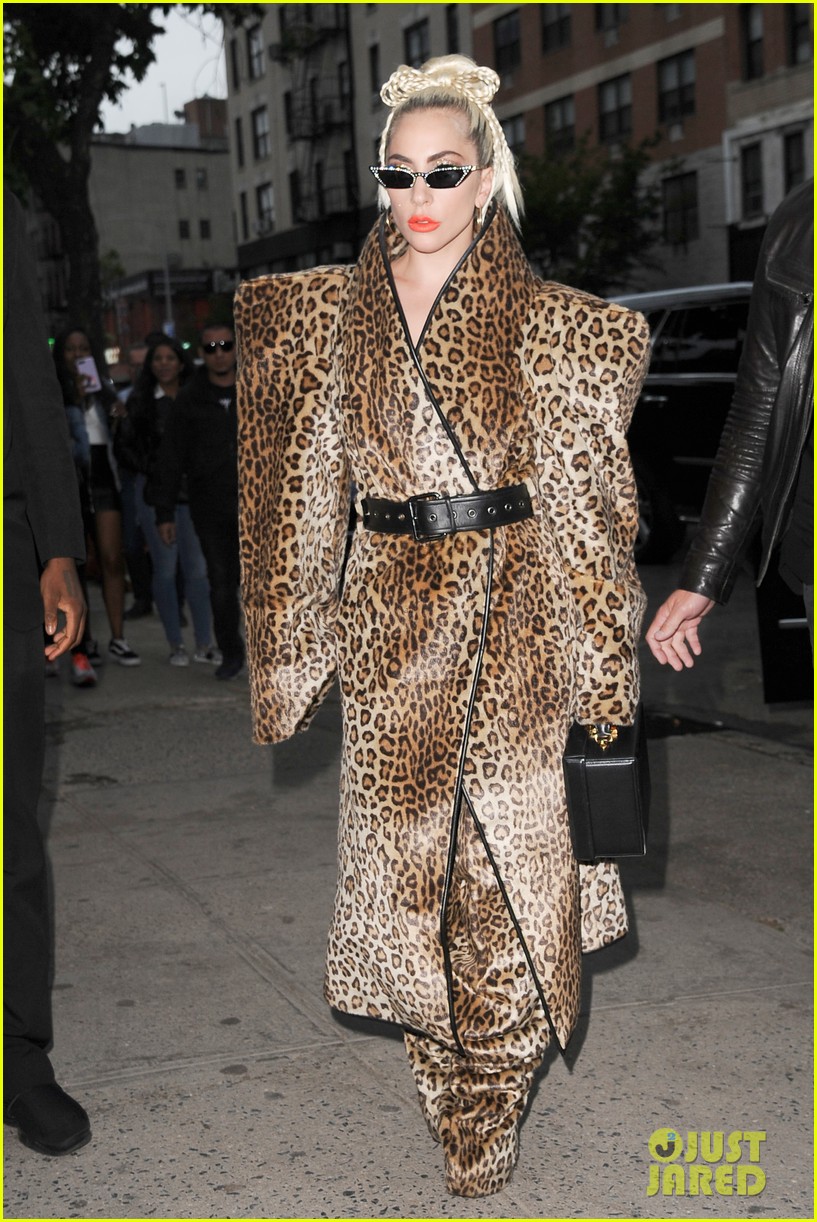 lady gaga leopard dress Stop Calling! . . Fit for Saturday inspired by Gaga's Monster Ball/Telephone look!