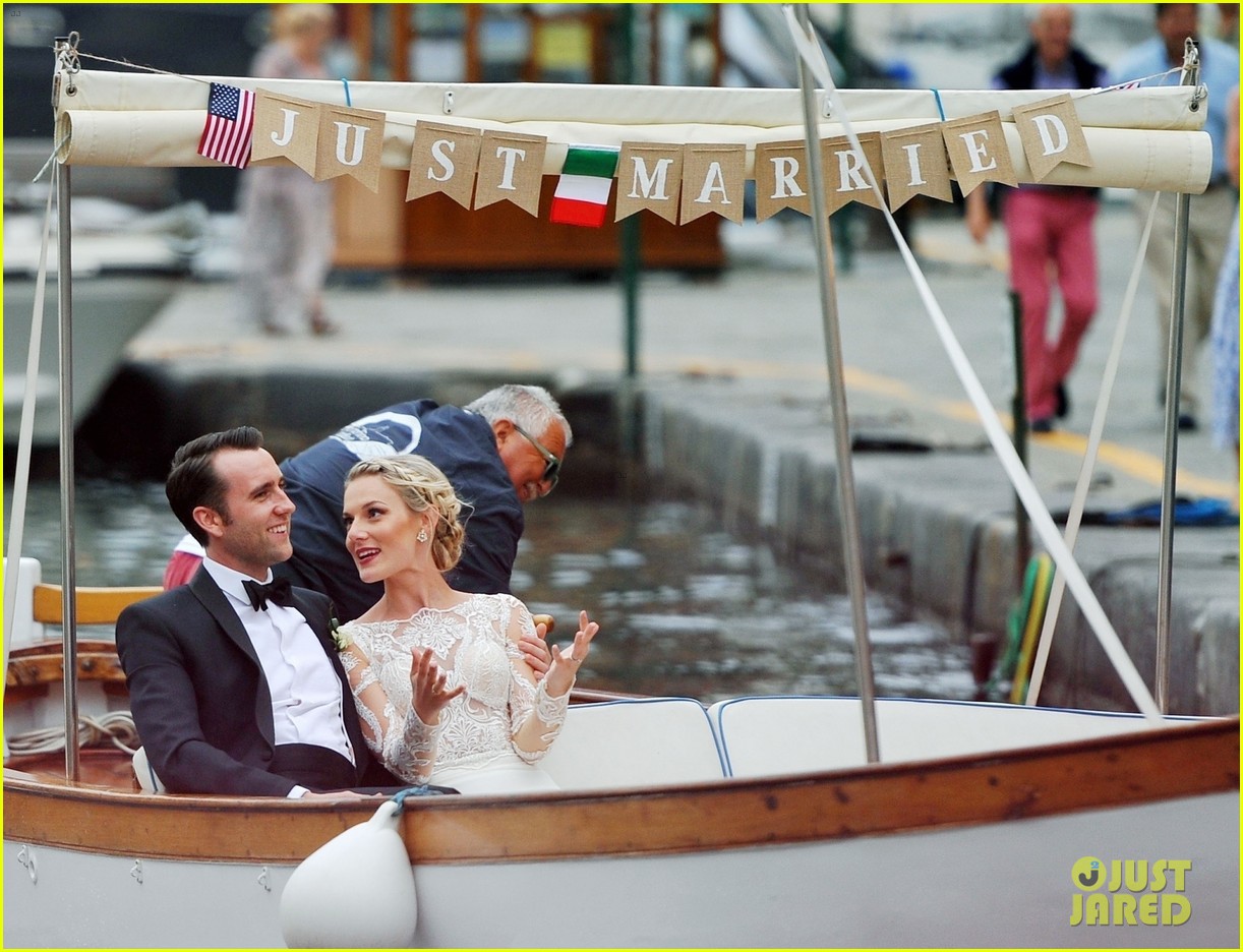 Matthew Lewis & Angela Jones Marry in Italy - See the Wedding Pics!