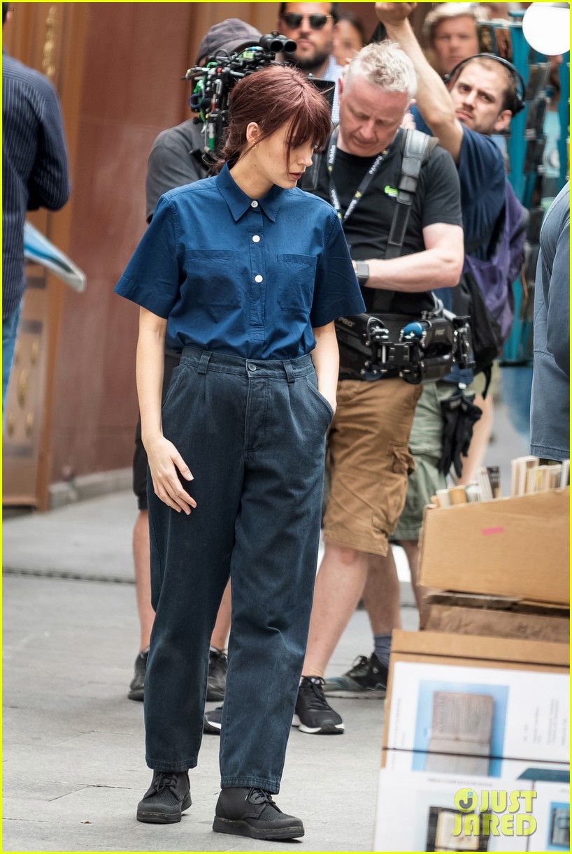 Blake Lively Gets Into Character on the Set of 'The Rhythm Section'!