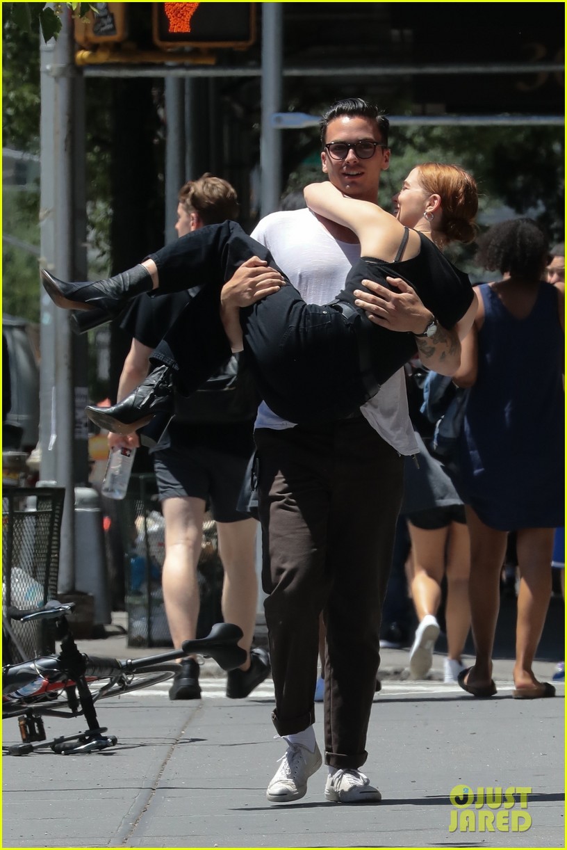 Zoey Deutch's Boyfriend Dylan Hayes Adorably Carries Her Around New York City!