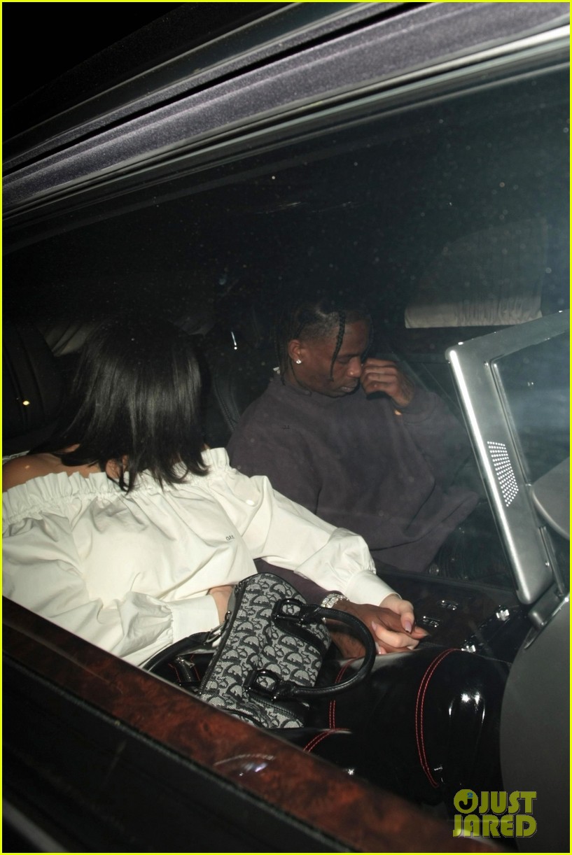 Kylie Jenner & Travis Scott Party at Poppy Together in West Hollywood!