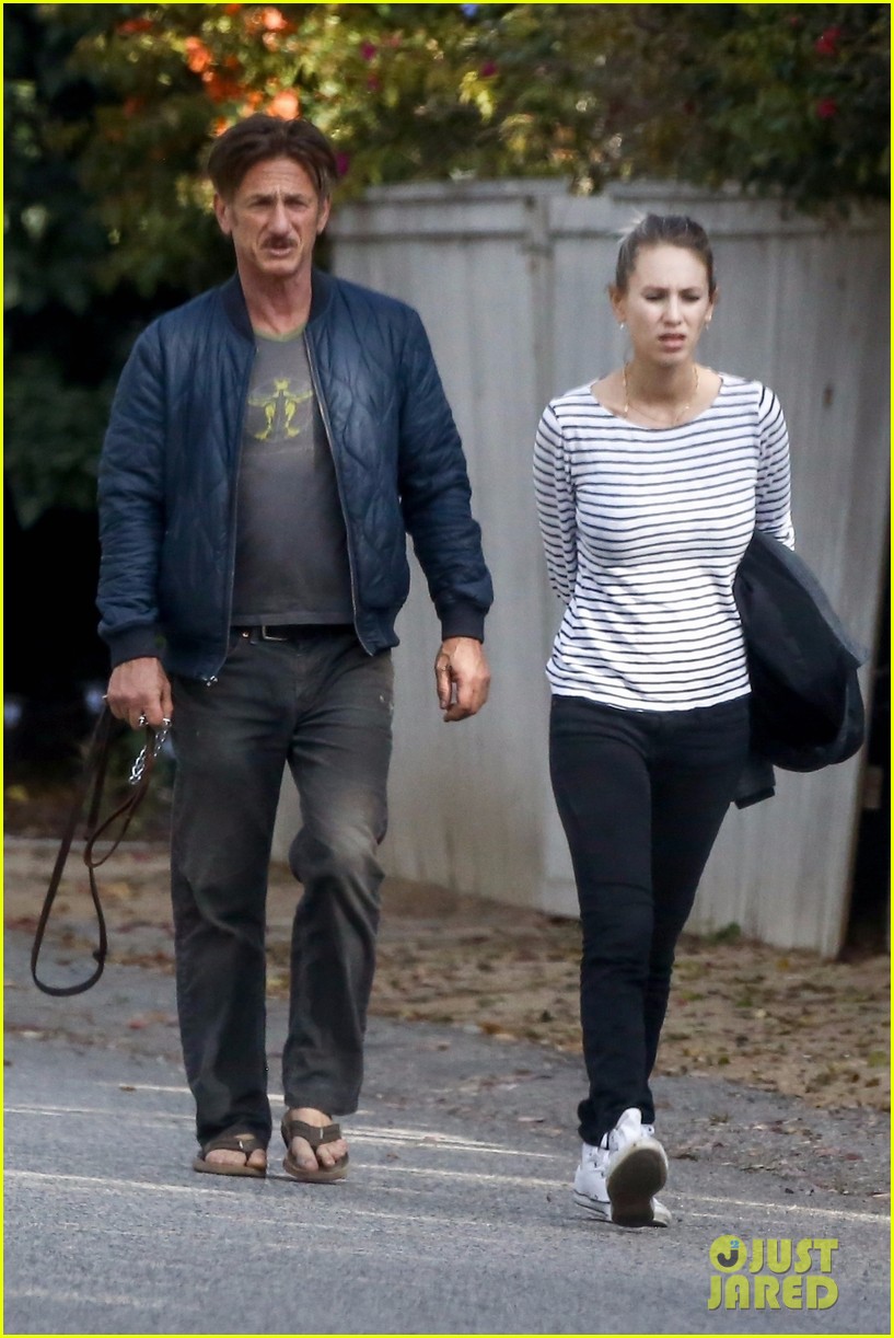 Sean Penn Spends Father's Day with Daughter Dylan Penn