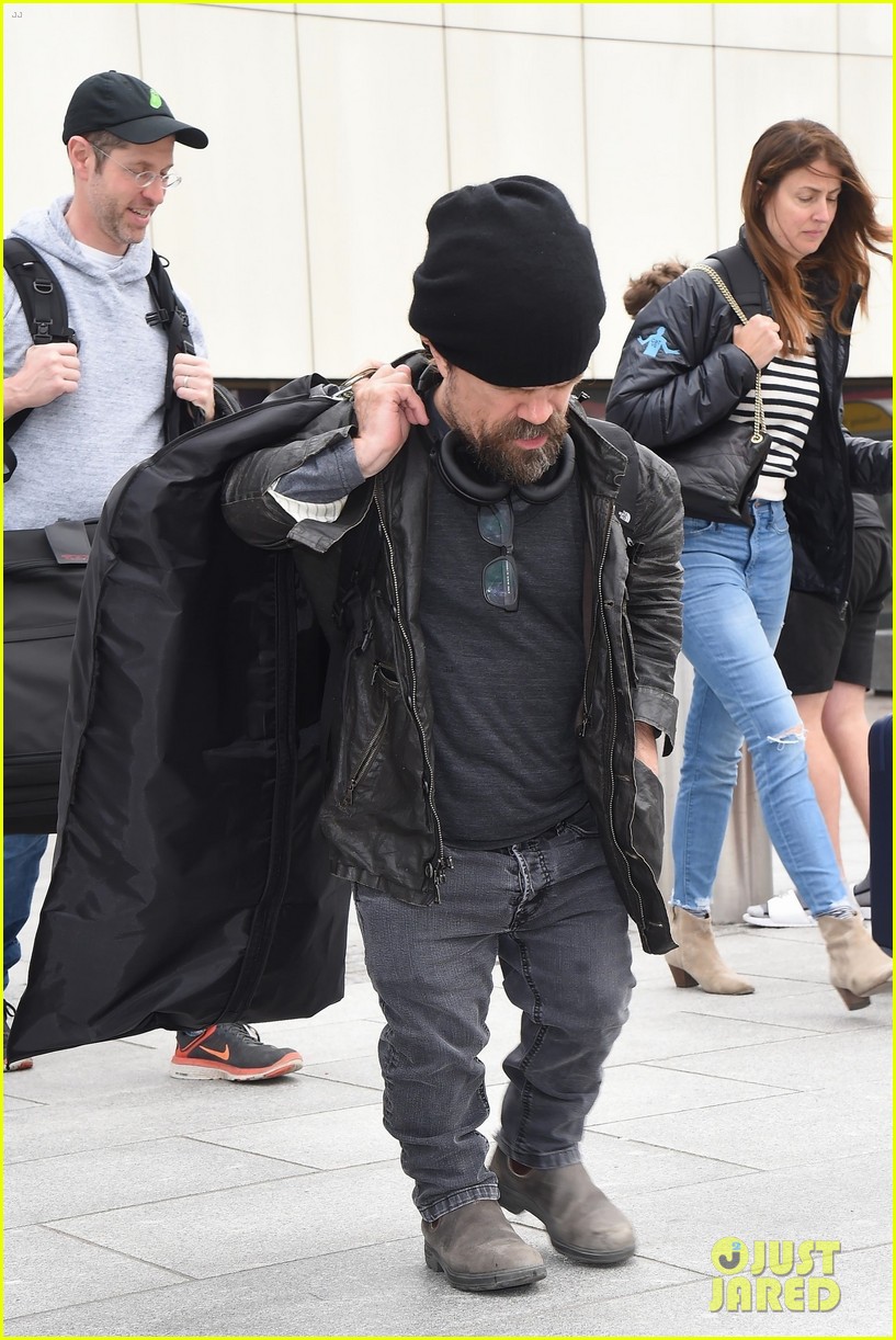 Peter Dinklage Arrives in Scotland Ahead of Kit Harington & Rose Leslie's Wedding!