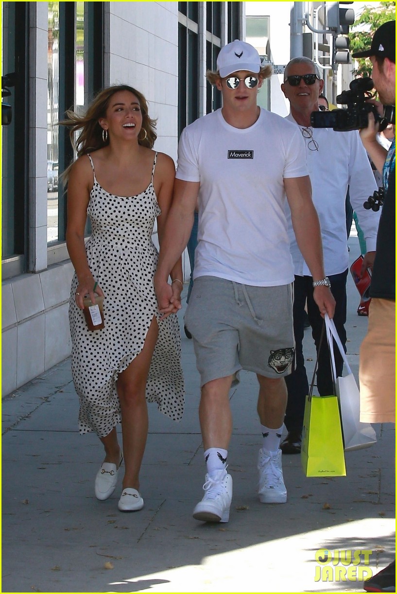 Chloe Bennet & Logan Paul Hold Hands After Confirming They're a Couple