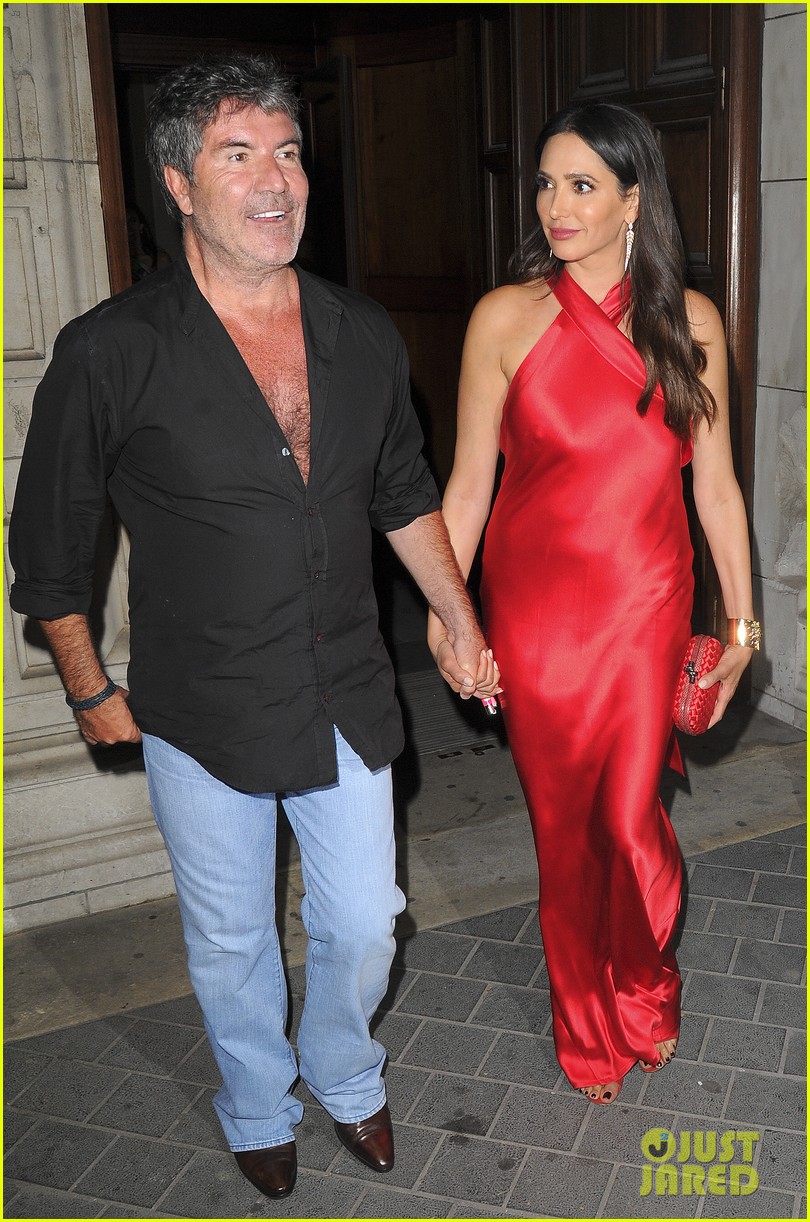 Newly Single Cheryl Cole Attends Simon Cowell's Summer Party in London