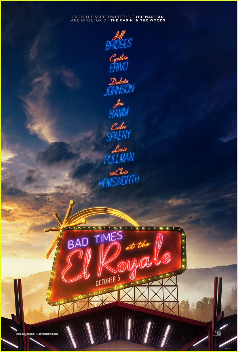 Dakota Johnson & Chris Hemsworth's 'Bad Times at the El Royale' Gets Another Trailer - Watch Now!