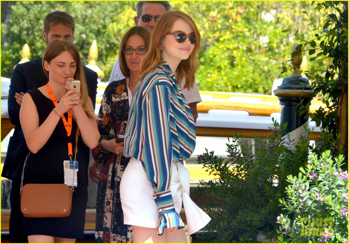 Ryan Gosling & Emma Stone Arrive for Venice Film Festival 2018