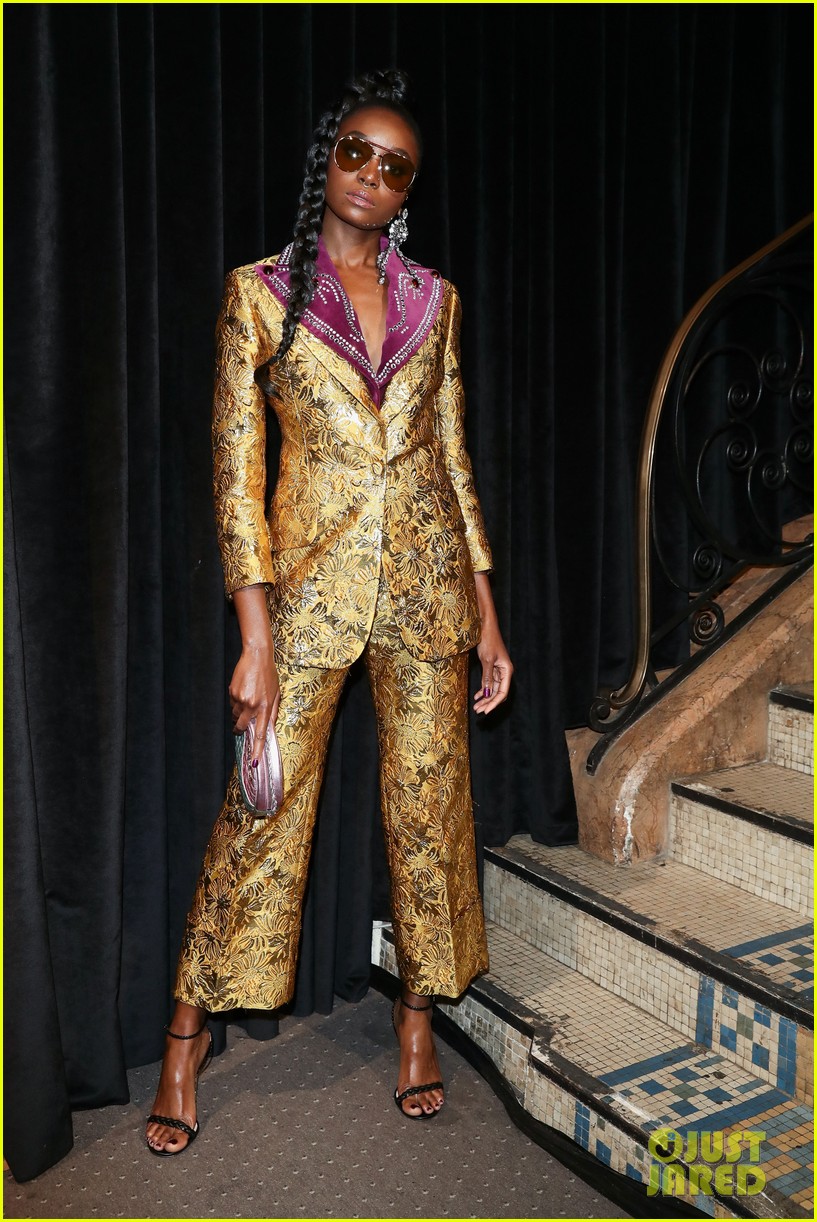 Jared Leto & Salma Hayek Join More Stars at Gucci's Paris Show