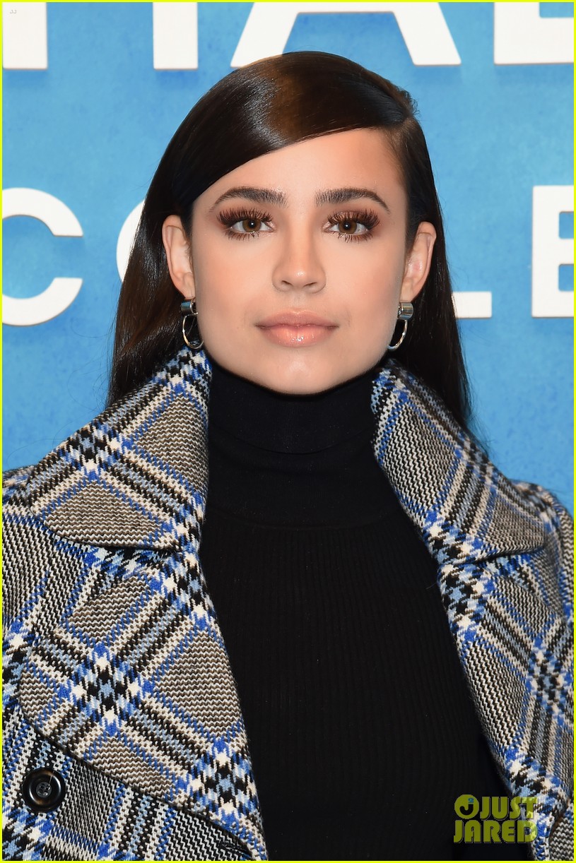 Hailee Steinfeld Wore A Full Tartan Look to Michael Kors Collection NYFW Show