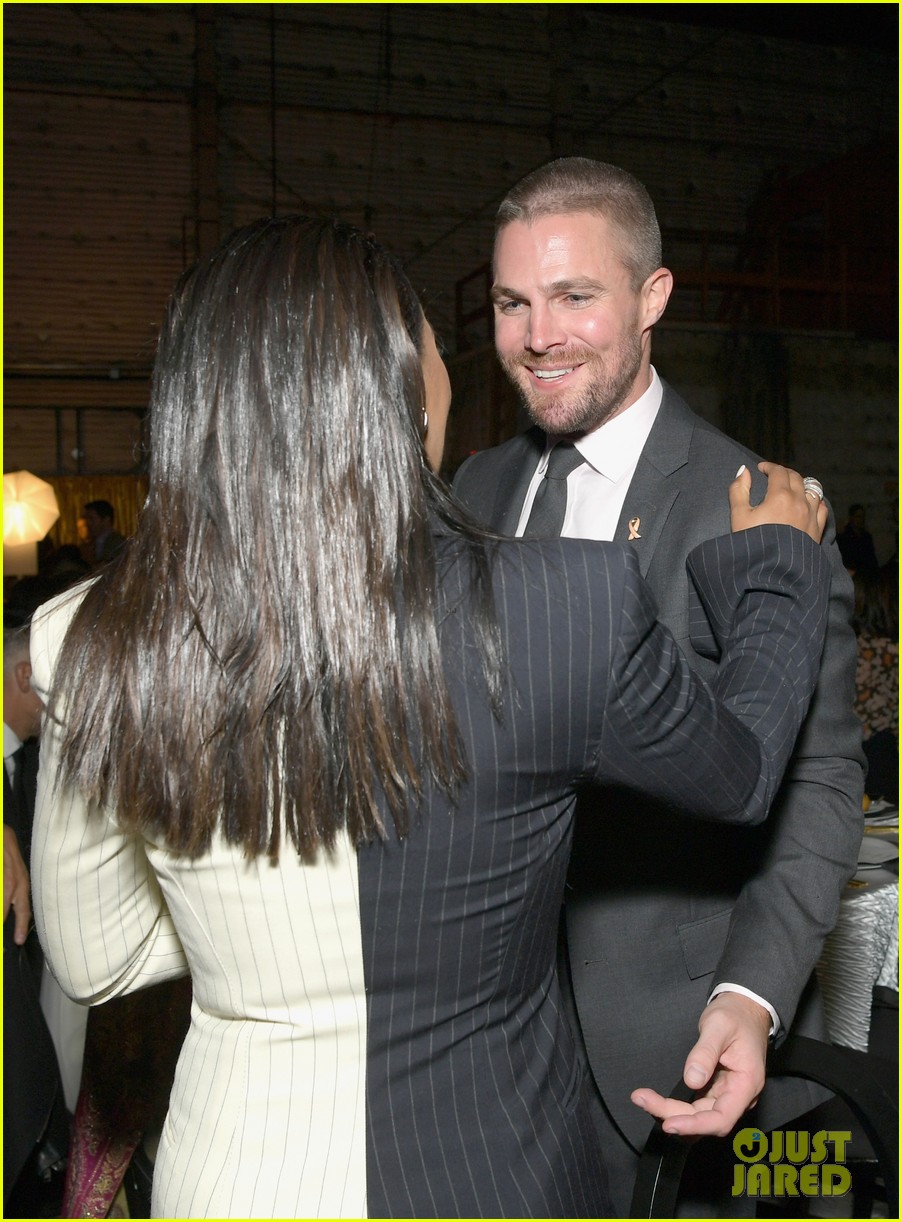 Stephen Amell & Yael Braun Honored for Their Work with F Cancer at Heroes Gala!