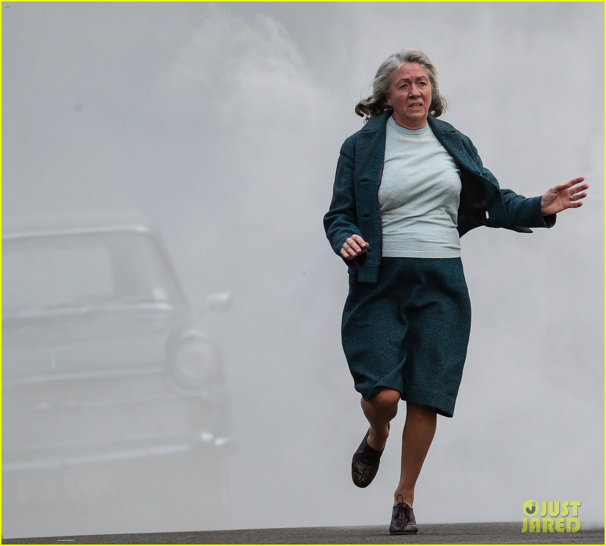 Olivia Colman Films Aberfan Disaster Scene for 'The Crown' Season 3