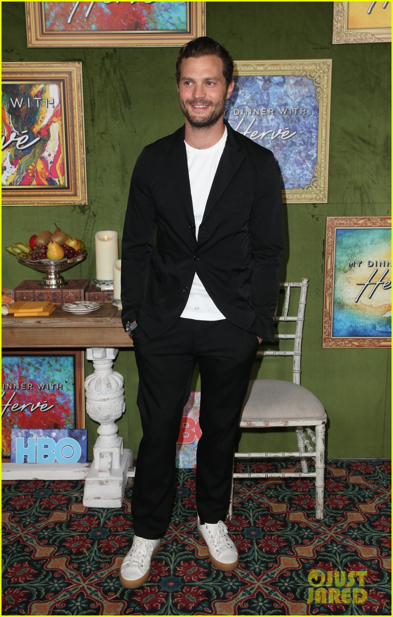 Jamie Dornan & Peter Dinklage Attend 'My Dinner With Herve' Premiere in Los Angeles!