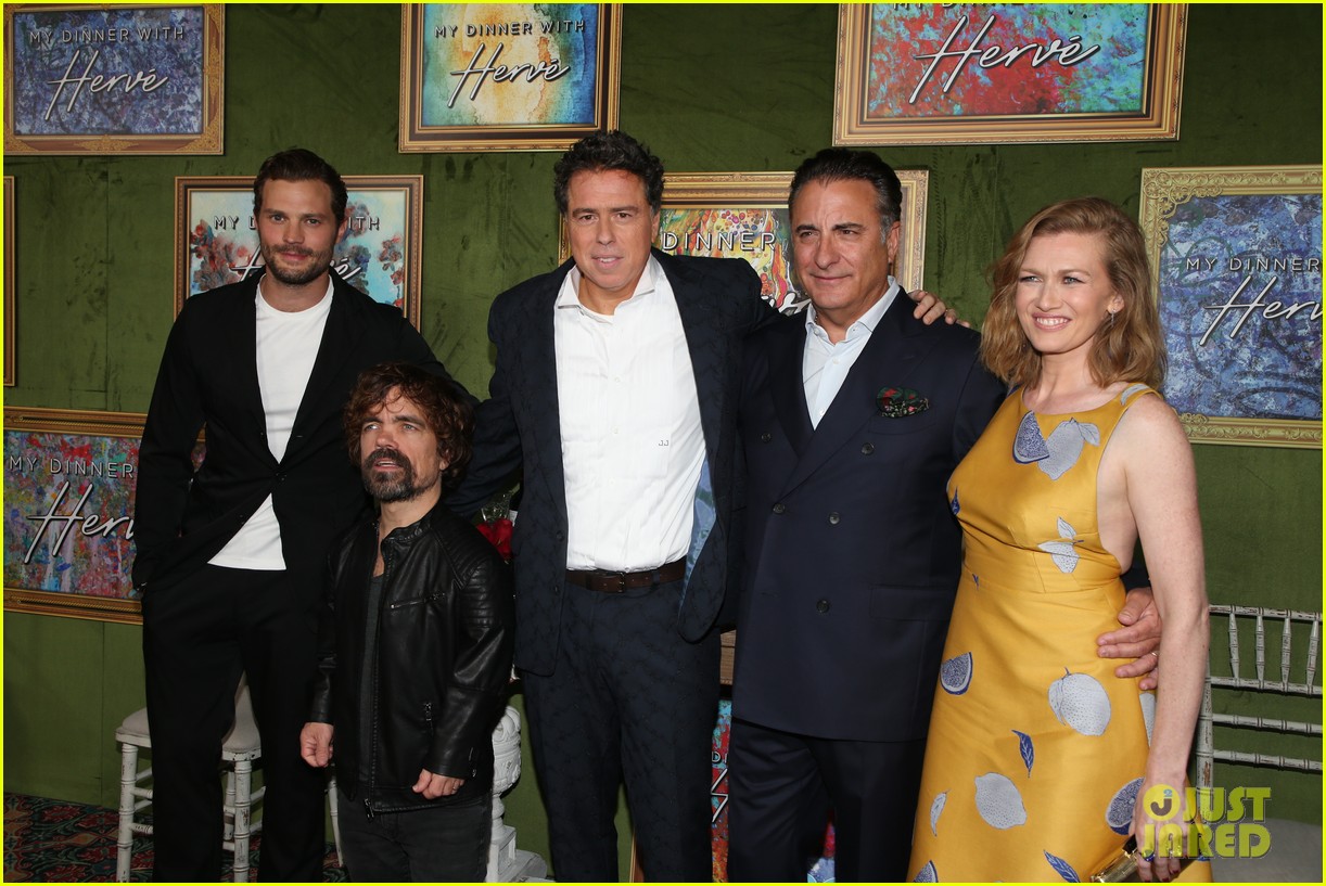 Jamie Dornan & Peter Dinklage Attend 'My Dinner With Herve' Premiere in Los Angeles!
