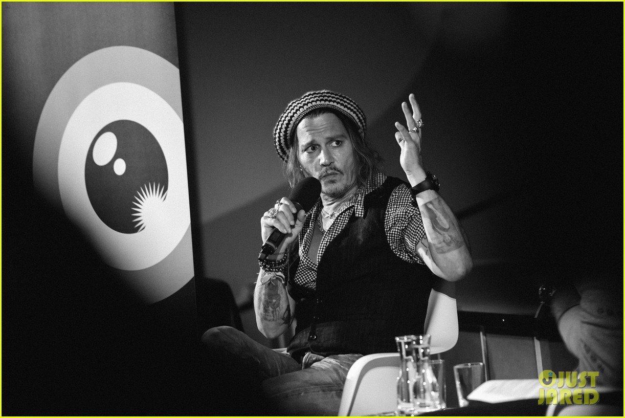 Johnny Depp Attends 'A Conversation With...' Event at Zurich Film Festival 2018!