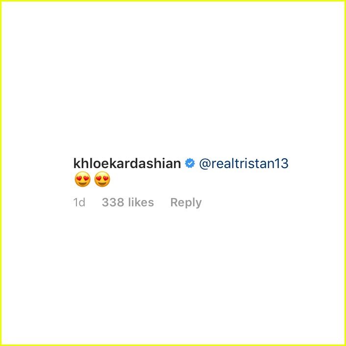 Khloe Kardashian & Tristan Thompson Have This Social Media Exchange Amid Rumors About Their Relationship