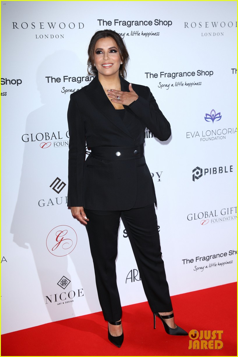 Eva Longoria Has Date Night With Victoria Beckham at Global Gift Gala in London!