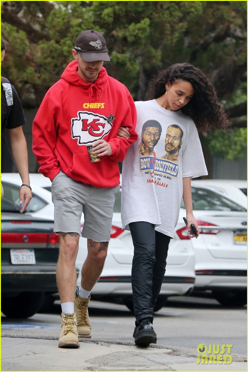 Shia LaBeouf & FKA twigs Spend a Low-Key Morning Together