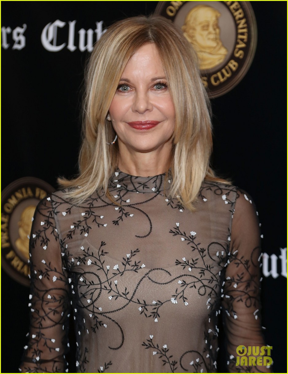 Meg Ryan Shows Off Engagement Ring From John Mellencamp While Honoring Billy Crystal at Friar's Club Event