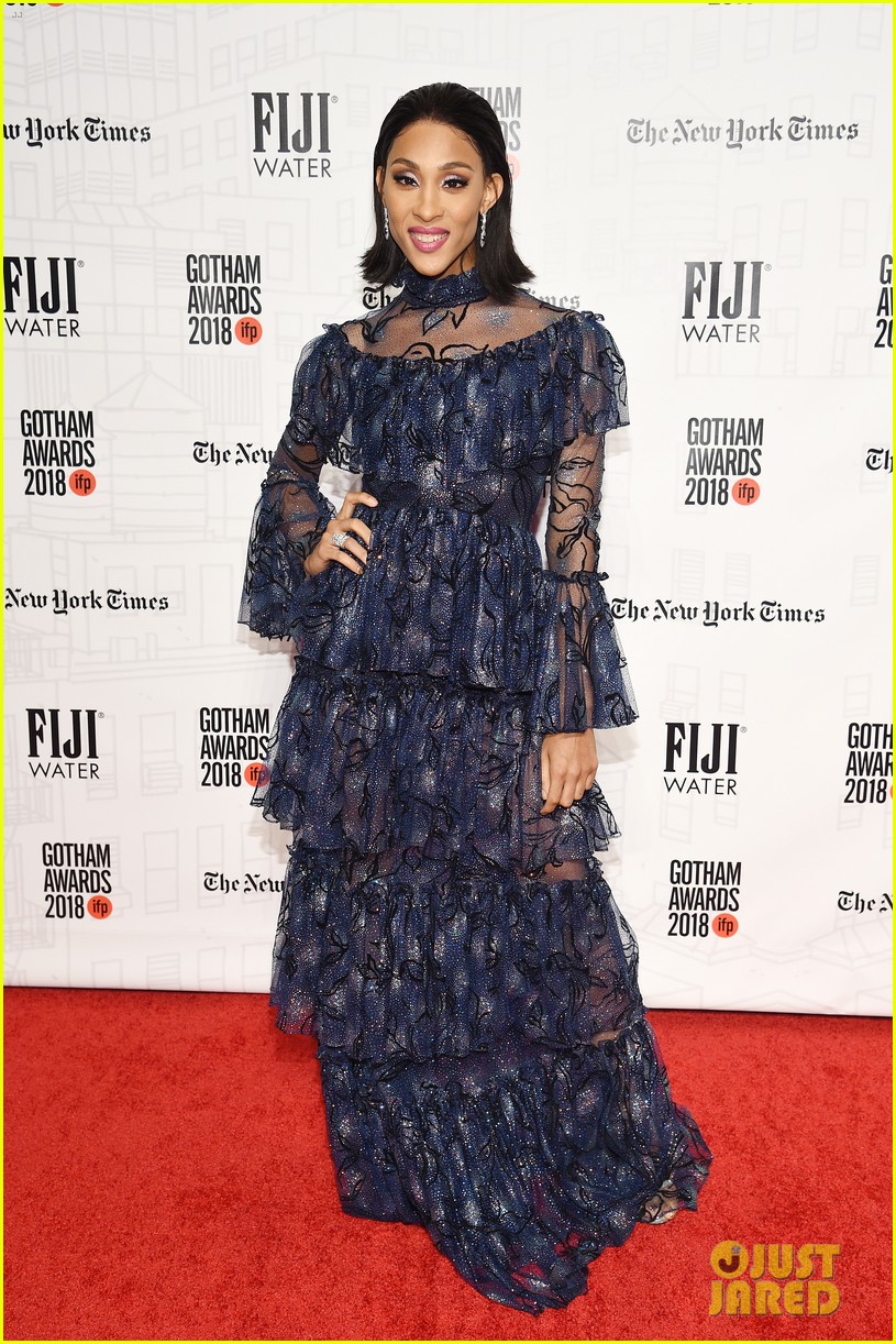 MJ Rodriguez & Patricia Clarkson Glam Up for Gotham Awards 2018!