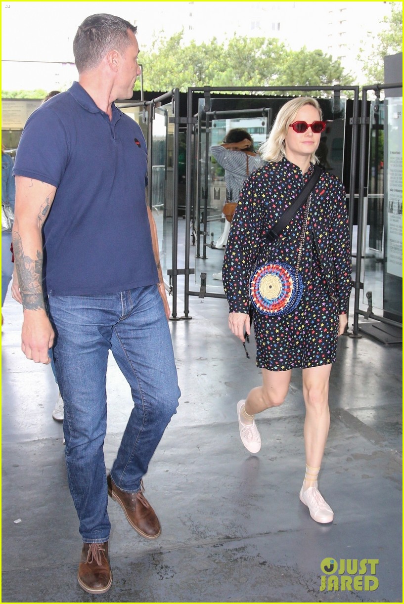 Brie Larson Visits the Sao Paulo Museum of Art in Brazil!