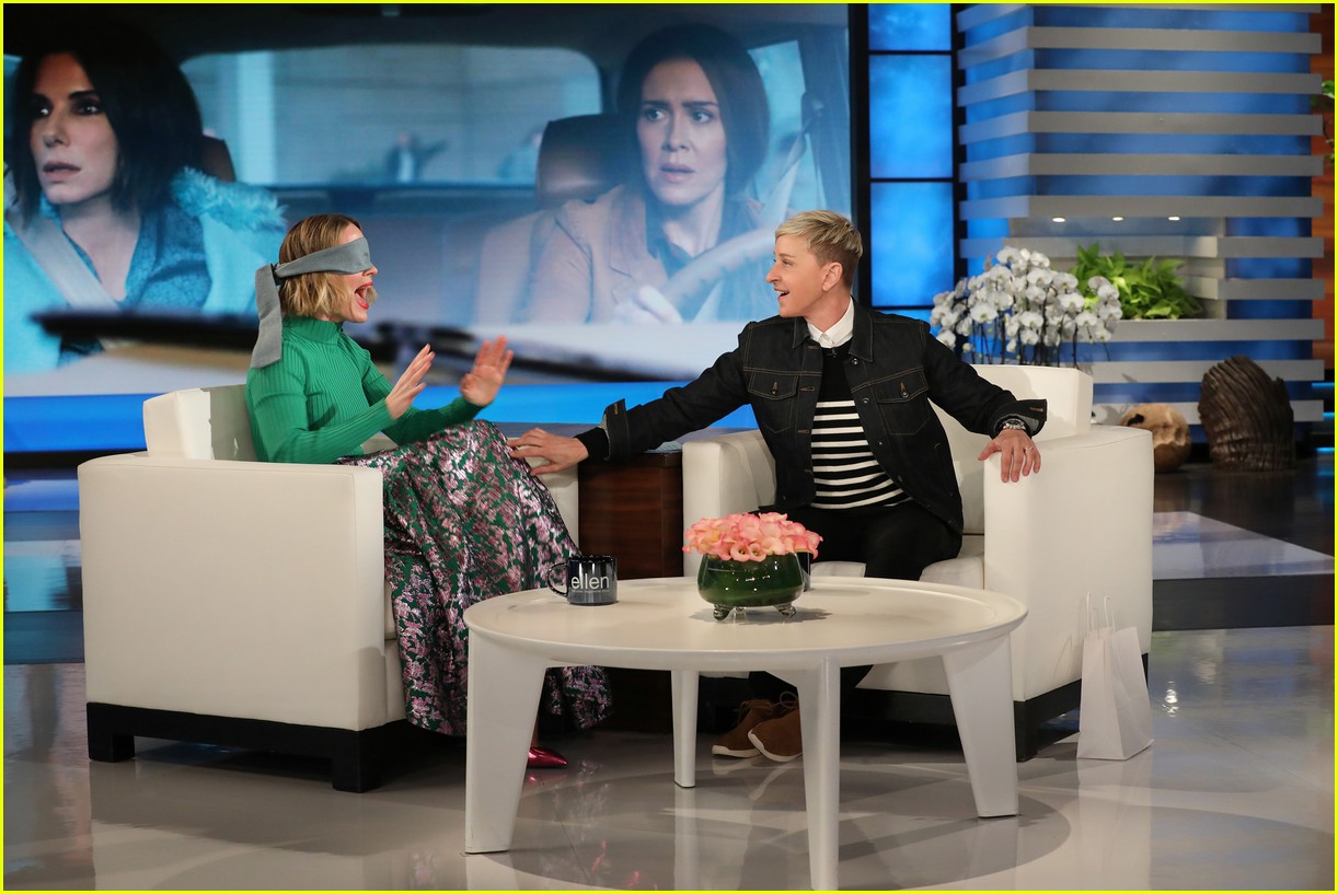 Sarah Paulson Gets Scared by Ellen DeGeneres Twice, Fails to Get Revenge (Video)